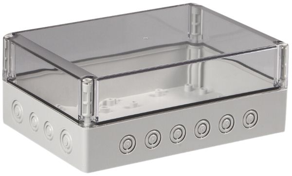 Apparategehäuse RW CUBO S 175×250×100mm SPCM transparent