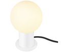 Tischleuchte SLV VARYT E14 1×6W Schalter Ø90×90mm weiss