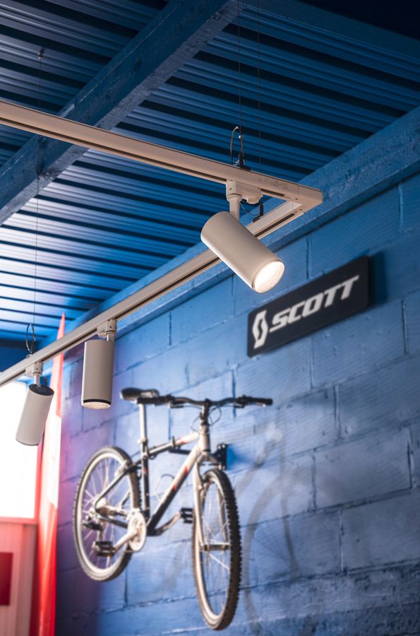 Projecteur LED SLV NUMINOS PHASE XL 36W 3760lm 4000K 36° 3-phases blanc/noir