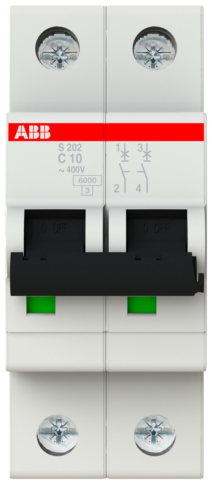Leitungsschutzschalter ABB S202-C10 10A C 6kA