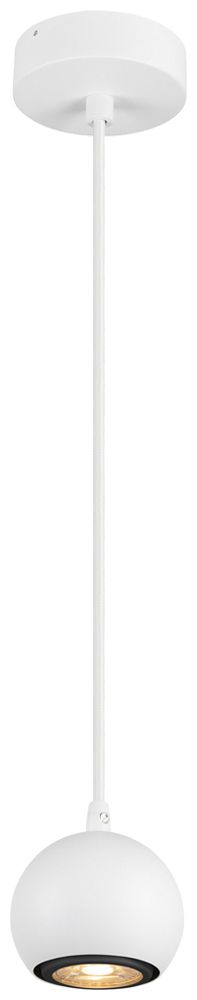 Pendelleuchte SLV LIGHT EYE 90 GU10 1×6W DIM Ø89mm weiss