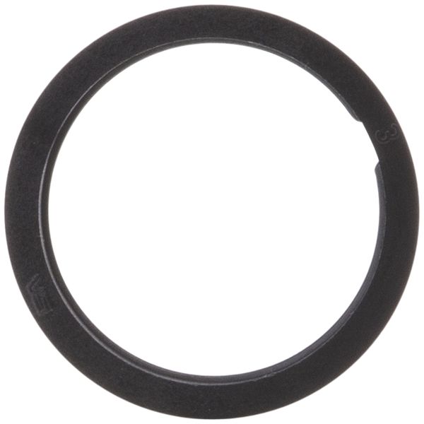 Schraubring zu E14 Vossloh schwarz Kunststoff klein, Ø34×7.5mm