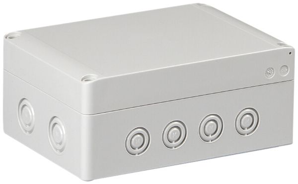 Apparategehäuse RW CUBO S 125×175×75mm SPCM grau