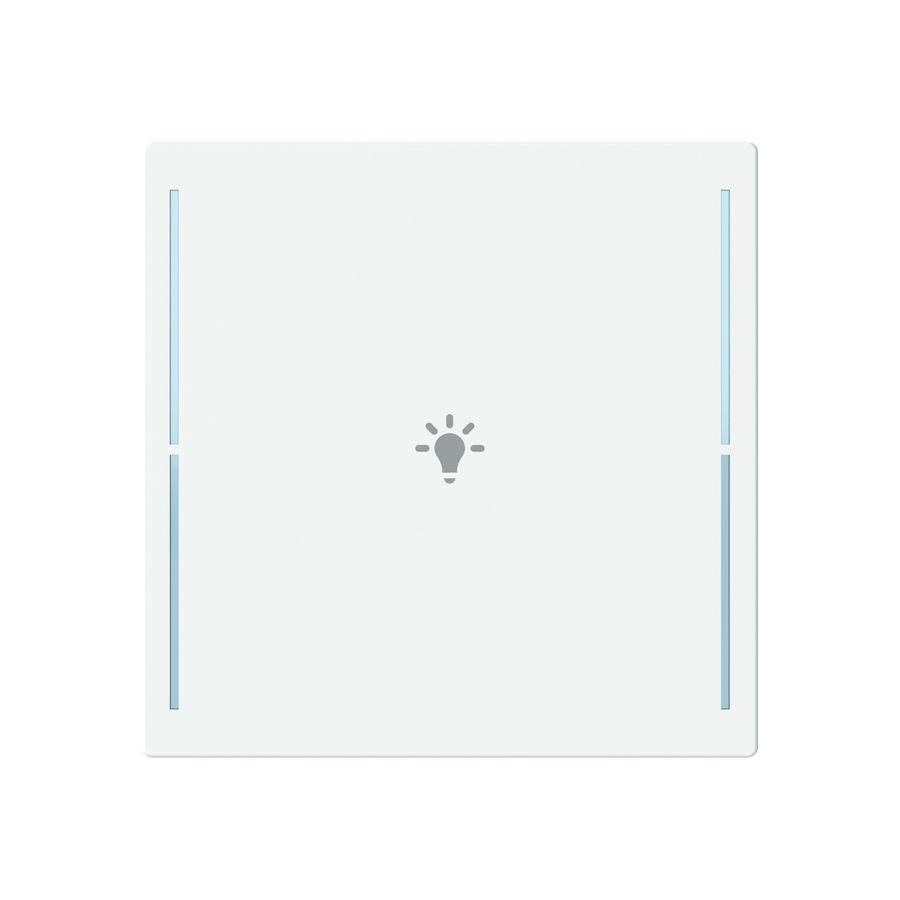Tasterabdeckung ABB SIDUS touch 1-fach "Taster-Beleuchtung" weiss
