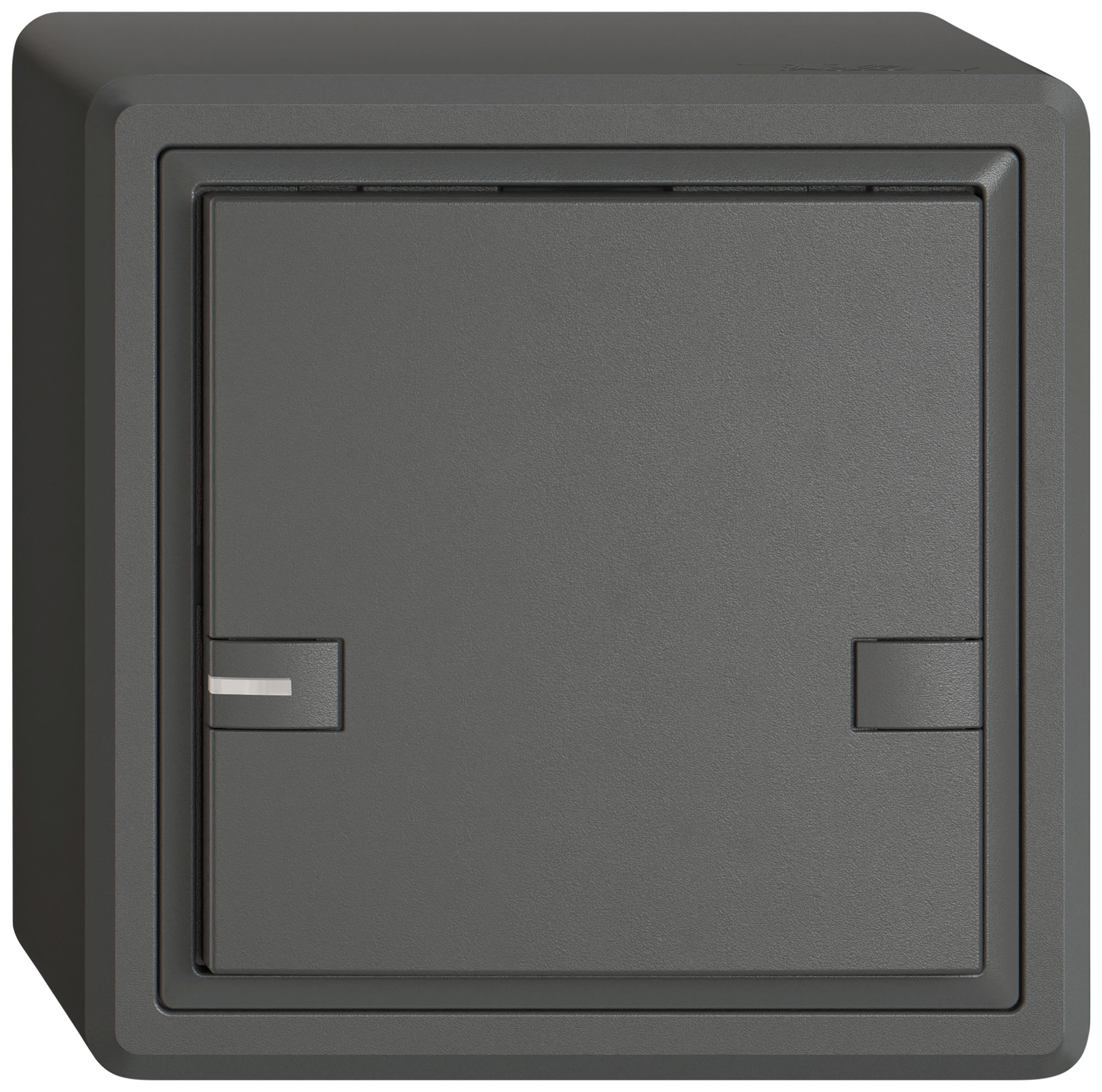 AP-Universaltaster EDIZIO.liv UNI SNAPFIX® 5…48V m.LED blau 1× 2-Tbed.dgu