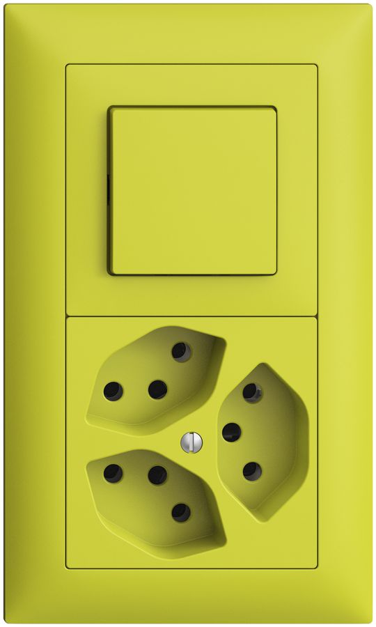 UP-Kombination EDIZIOdue 3/1P+3×T13 lemon