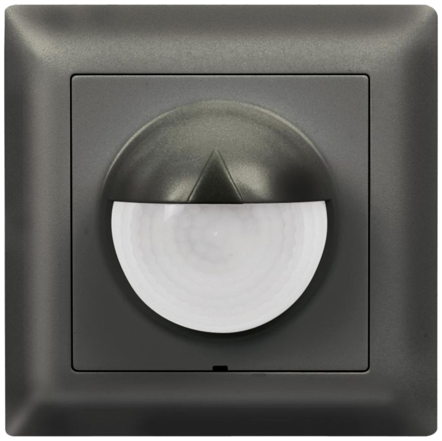 UP-Bewegungsmelder Niko Swiss Garde 300 PIR 230V 2300W 180° schwarz