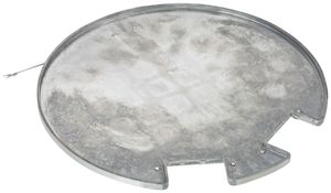 Deckel DAK 8861 Ø280mm TSK KM Aluminium