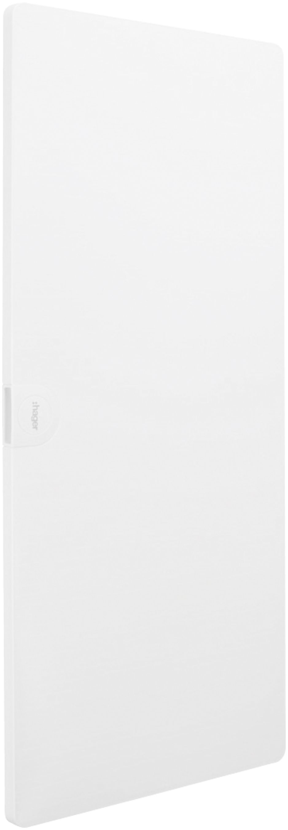 Porte Hager golf 281.5×646.5mm blanc pur pour VF/VS412