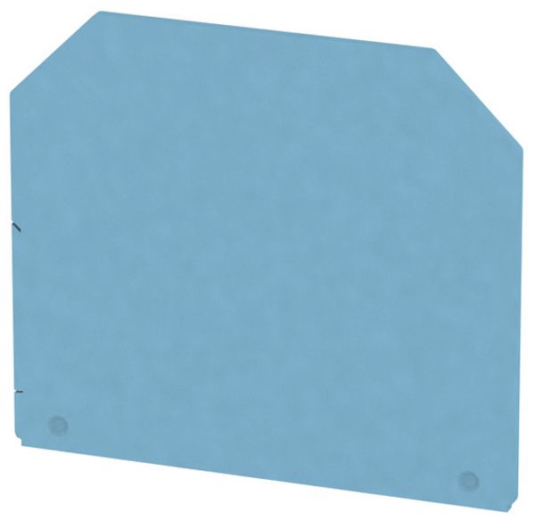 Piastra terminale Weidmüller WAP 16+35 WTW 40300 BL 56×49.5mm blu