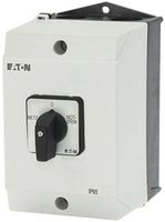 Commutateur AP ETN 32A/4L 8 contacts plaque: Netz-0-Notstrom