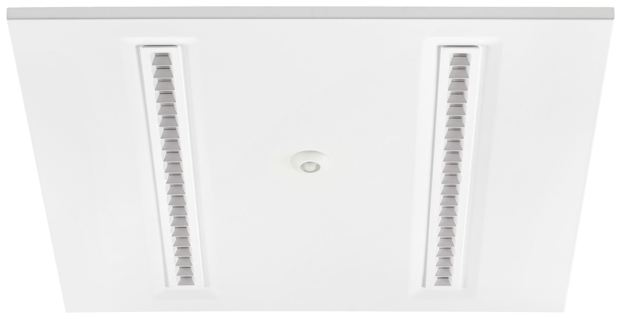 EB-LED-Deckenleuchte Sylvania OptiClip 600 PIR 27W 3100lm 830 IP40 DIM weiss