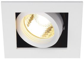 Downlight INC SLV KADUX, GU10 50W IP20 blanc mat