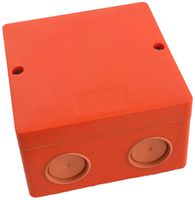 AP-Abzweigdose ELBRO E90 101×101×62mm IP66 10×6mm² 7×M20/25 orange