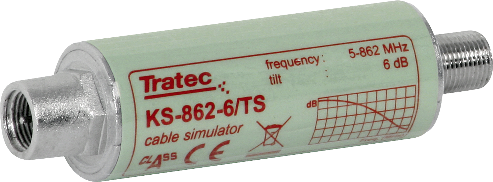 Kabelentzerrer CC 862MHz 0.6dB