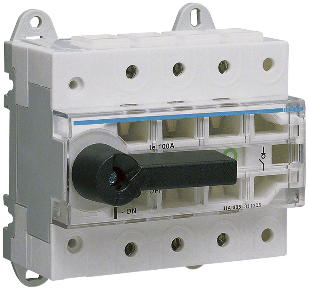Lasttrennschalter Hager HA307 3L 160A