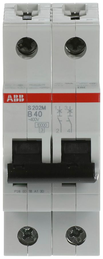 Leitungsschutzschalter ABB S202M-B40 40A B 10kA