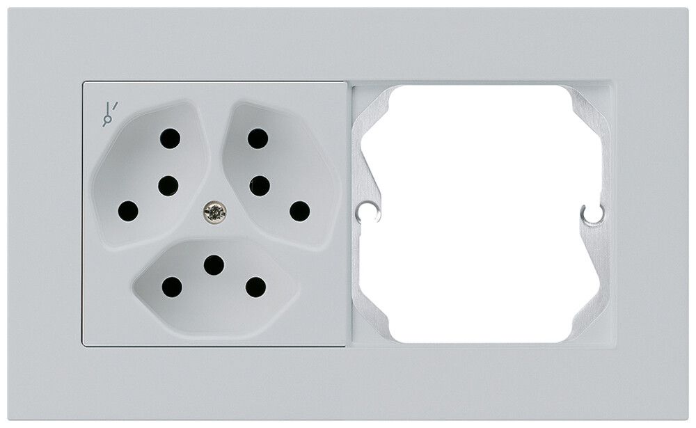 Combinaison ENC kallysto.pro grd.I-I horizontale 3×type 13S+vide gris clair