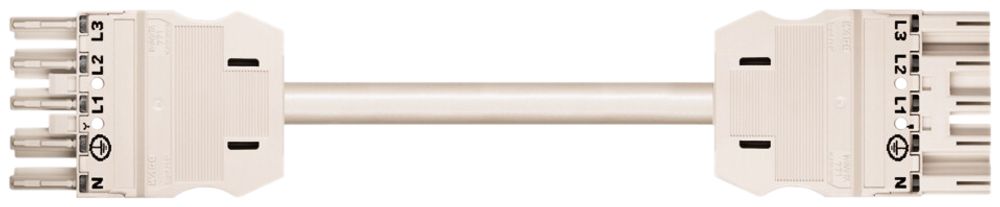 Verbindungsleitung WINSTA MIDI 5×1.5mm² 16A 400V 8m Kod.A weiss