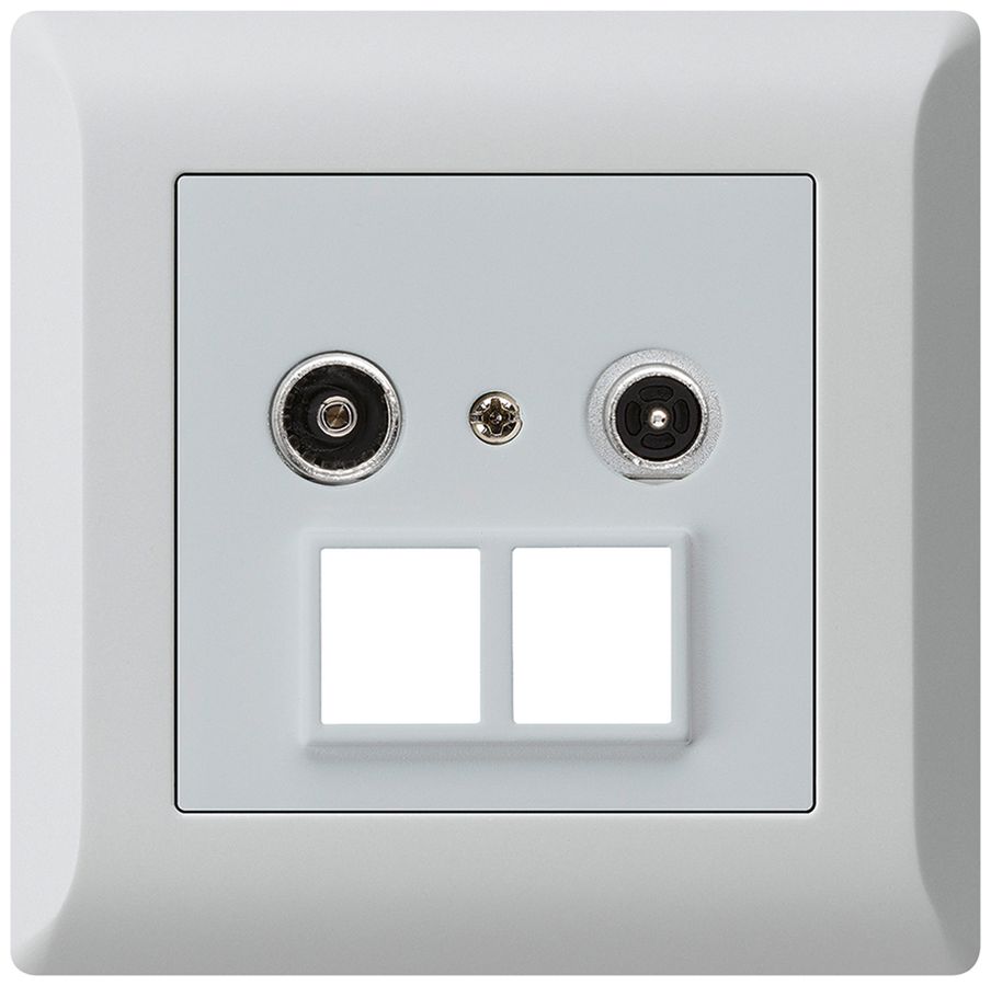 UP-Multimediadose kallysto.line R/TV 10.5dB 2GHz hellgrau