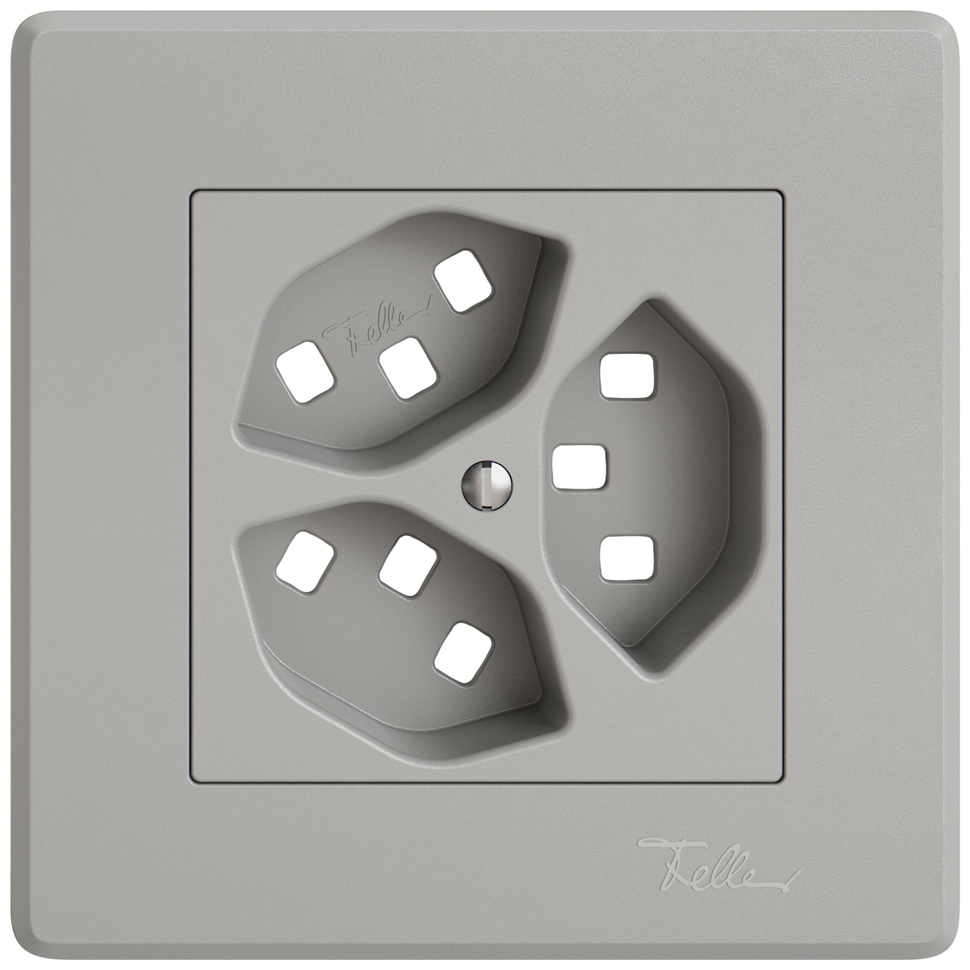 UP-Montageset EDIZIO.liv SNAPFIX® für 3×T23 hgu