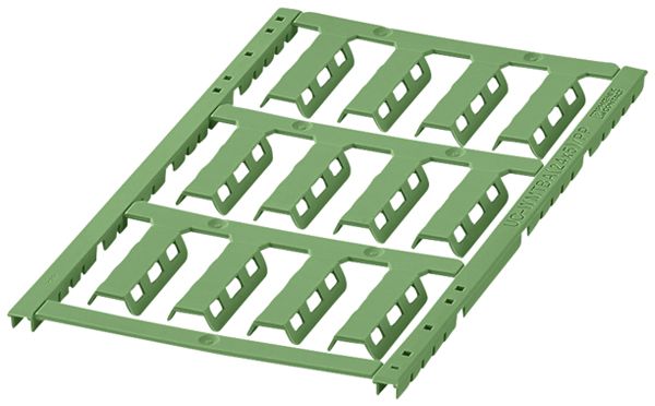 Segnacavi PX UC-WMTBA (24X5)/PP GN 24×5mm 12 pezzi verde