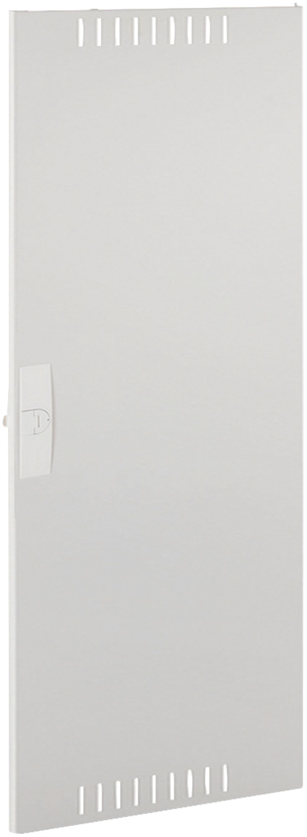 Tür rechts geschlitzt Hager univers 269×769×12mm IP3X weiss