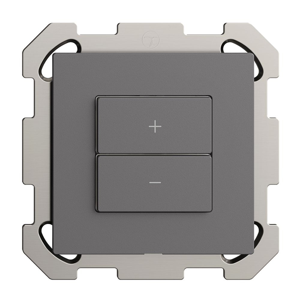 Dimmer DALI INC 1K/2T Edue Wiser grigio scuro