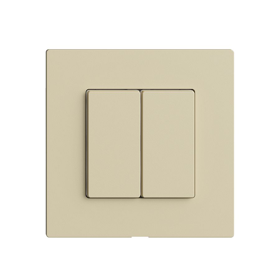Interruttore 2K/2T Edue Wiser vanille