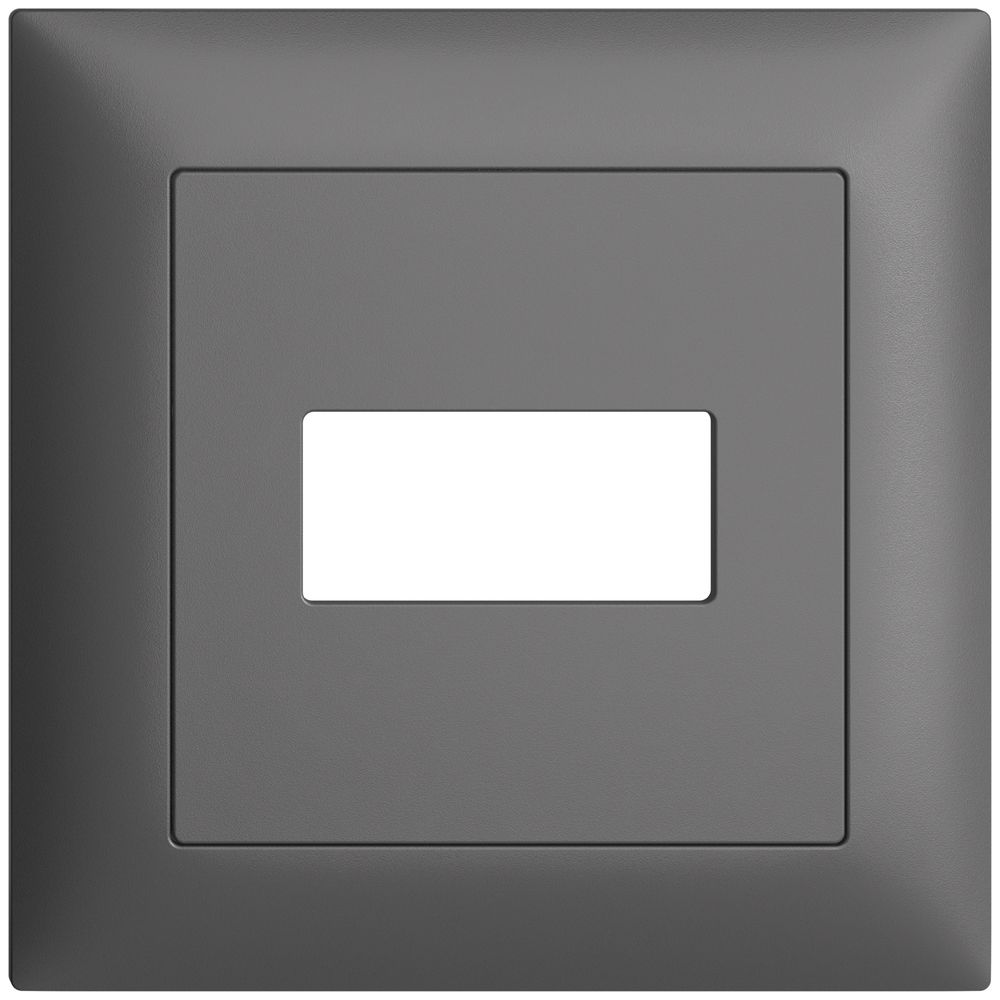 Frontset EDIZIOdue FMI für Bewegungsmelder pirios 180 R eco, dunkelgrau