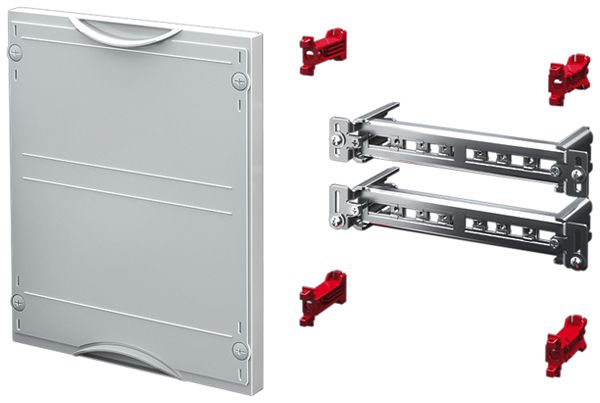 Plaque de montage Rittal SV 9666.440 450×500mm avec barre profilée/couverture