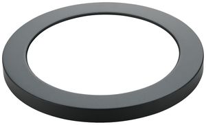Zierring DOTLUX, für LED-Downlight UNISIZEplus, 12W, Ø166×15mm, schwarz matt