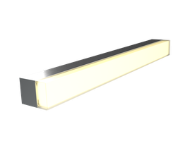 smartMIRROR 1500, 830, 29W, 3400lm on/off, IP44, L1500 x B43 x H56mm