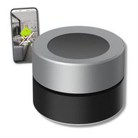 Funk-Drehdimmer grau-schwarz KnockautX, by BRELAG