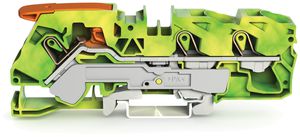Borne de protection WAGO TOPJOB-S 16mm² 3L vert/jaune série 2116