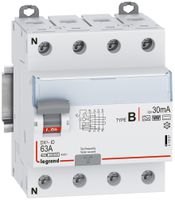 FI-Schutzschalter Legrand DX3, 4P 63A 30mA Typ B 10kA