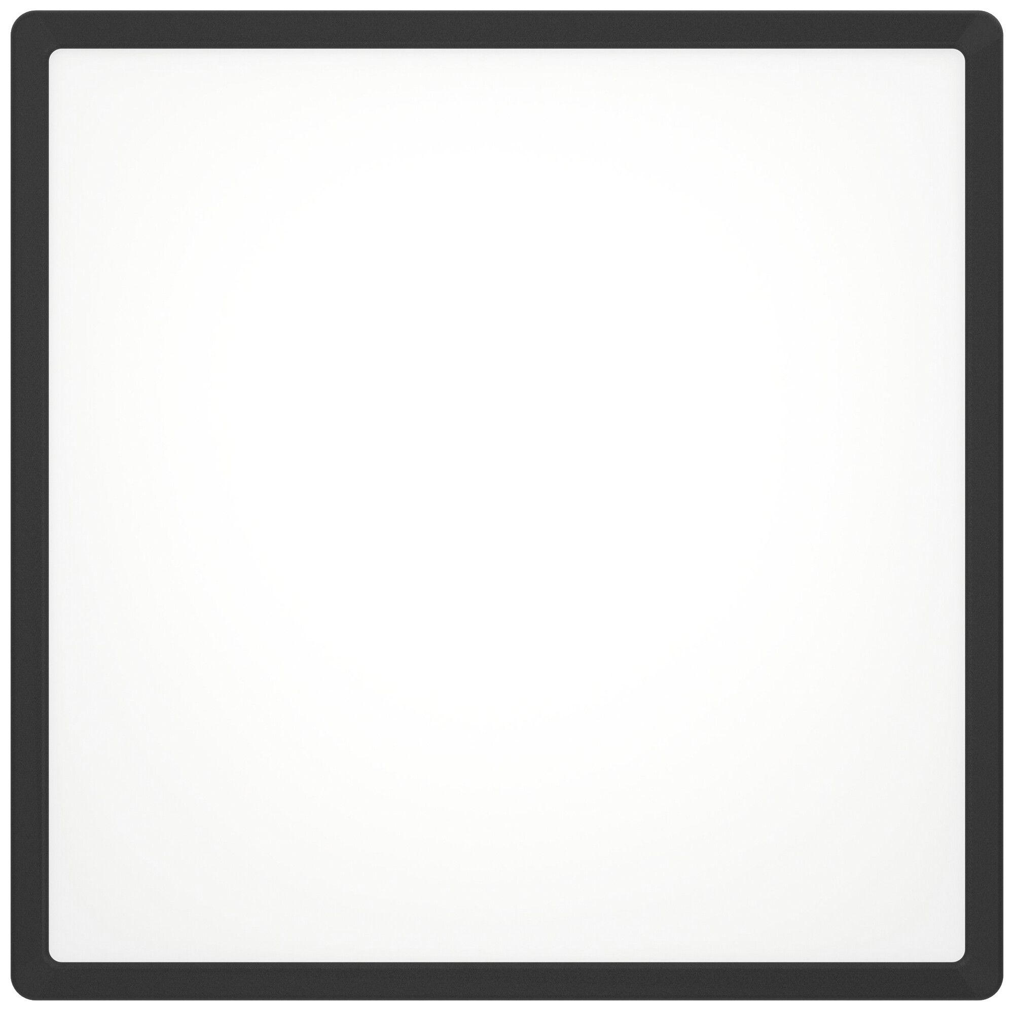 Plafonnier LED Eglo FUEVA 21W 0…2700lm 2700…6500K IP44 VAR 390×25mm noir