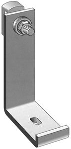 Console Niedax 100mm zinguée