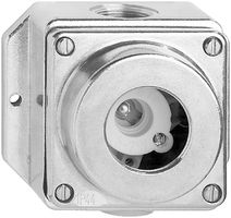 AP-Signallampe FH nass 7W E14 Al natur ohne Schraublinse