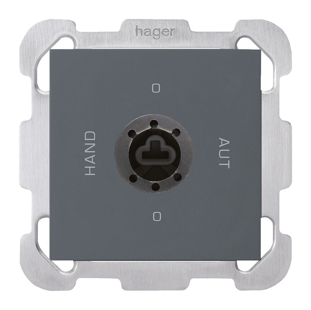 Interruttore rotativo INC 0-Hand-0-Aut. kallysto 2/1L antracite