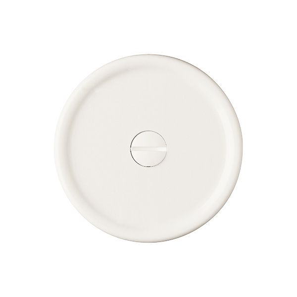 UP-Blindabdeckung Feller STANDARD P für Bohrung Ø58mm weiss