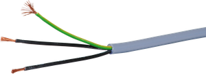 Steuerkabel LiYY 3×1.5mm² nummeriert grau