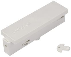 Alimentation centrale SLV pour rail conducteur AP EUTRAC 3-phases, blanc