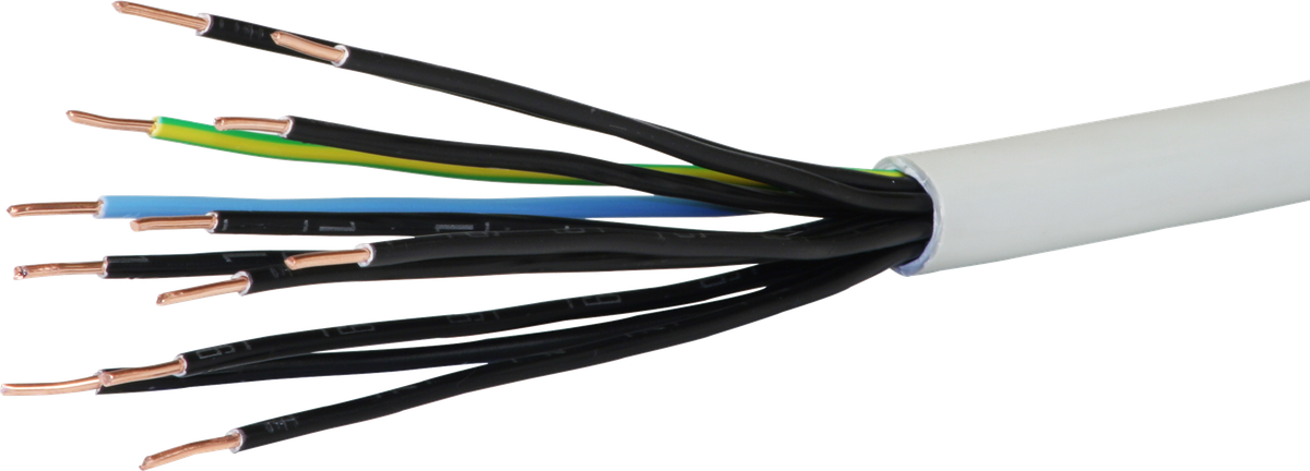 Kabel TT 12×1.5mm² 10LNPE grau Eca
