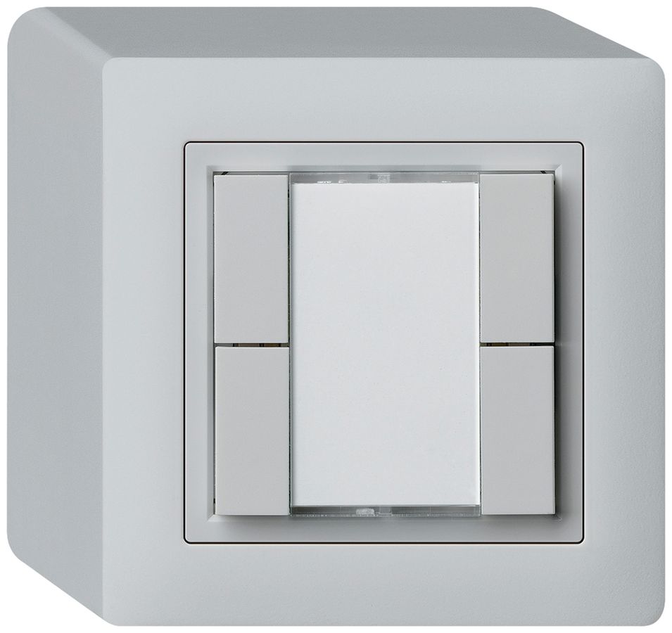 AP-Universaltaster 4×kallysto mit LED hellgrau