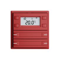 Pulsante RTH INC KNX 4×EDIZIOdue F berry, con carta+LED RGB