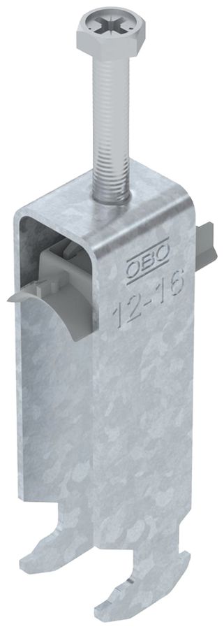 Fixation rapide BET 2056 pied à H mat.synthétique 12…16mm 3×câble acier Zn-ch-im