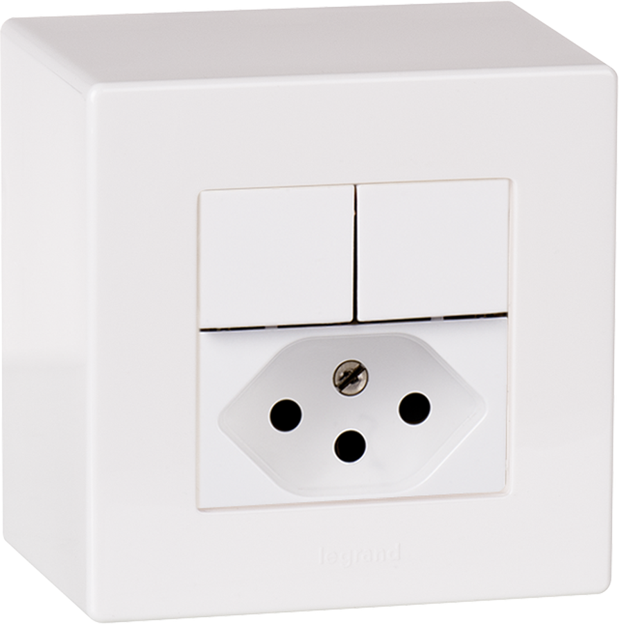 Combinazione AP ATO 1/3+3/1L +T13 bianco grd.I