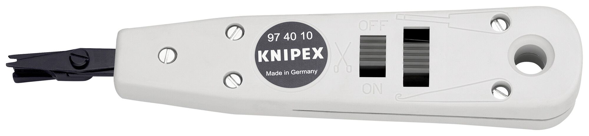 Utensile di connessione KNIPEX, Ø 0.4…0.8 mm, antiurto
