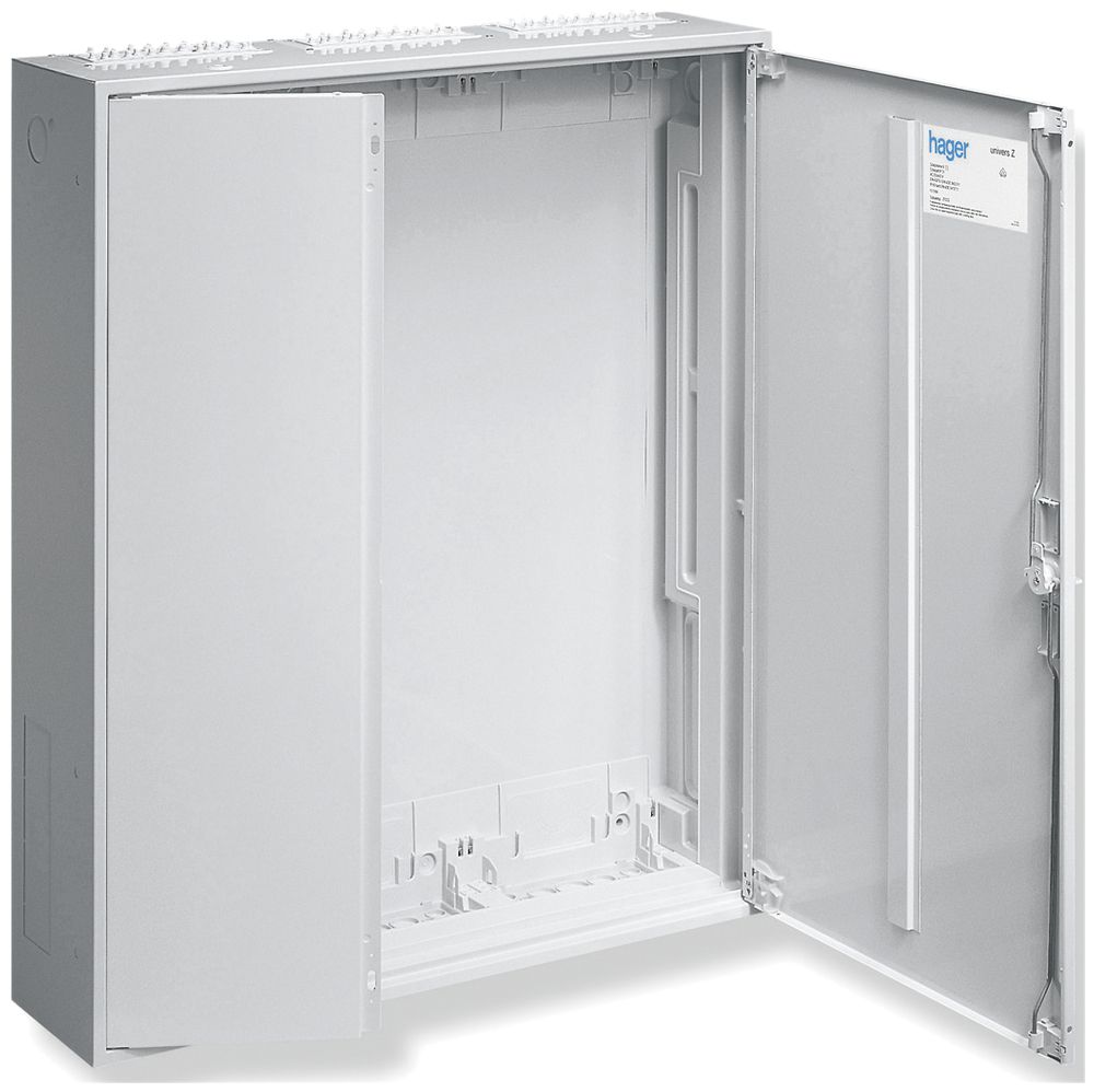 Wandschrank univers quickset mit Tür IP44 Schutzklasse II 800×800×205mm